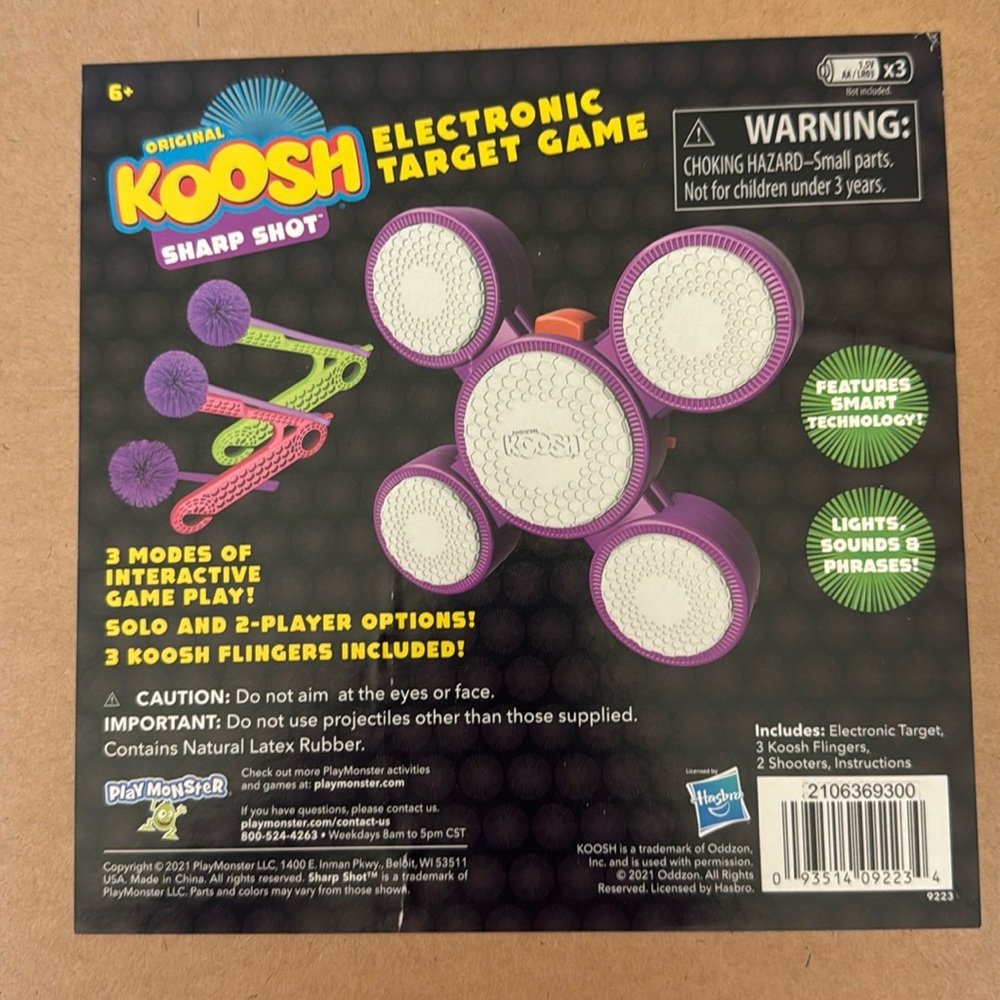 NEW KOOSH Sharp Shot Electronic Target Game